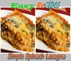 Simple Spinach Lasagna 海報