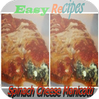 Spinach Cheese Manicotti icône