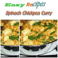پوستر Spinach Chickpea Curry