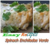 Spinach Enchiladas Verde-poster
