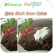 Spicy Black Bean Cakes