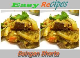 Baingan Bharta Eggplant Curry Affiche