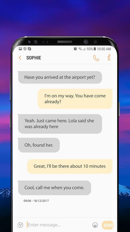 скачать самсунг смс Sms theme for samsung galaxy s9 s9 message для андроид скачать apk.