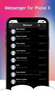 iMessenger for Phone X - SMS, MMS OS 11 Affiche