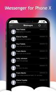 Poster iMessenger for Phone X - SMS, MMS OS 11