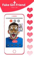 Fake Video Call : Girl Friend Video Call تصوير الشاشة 1