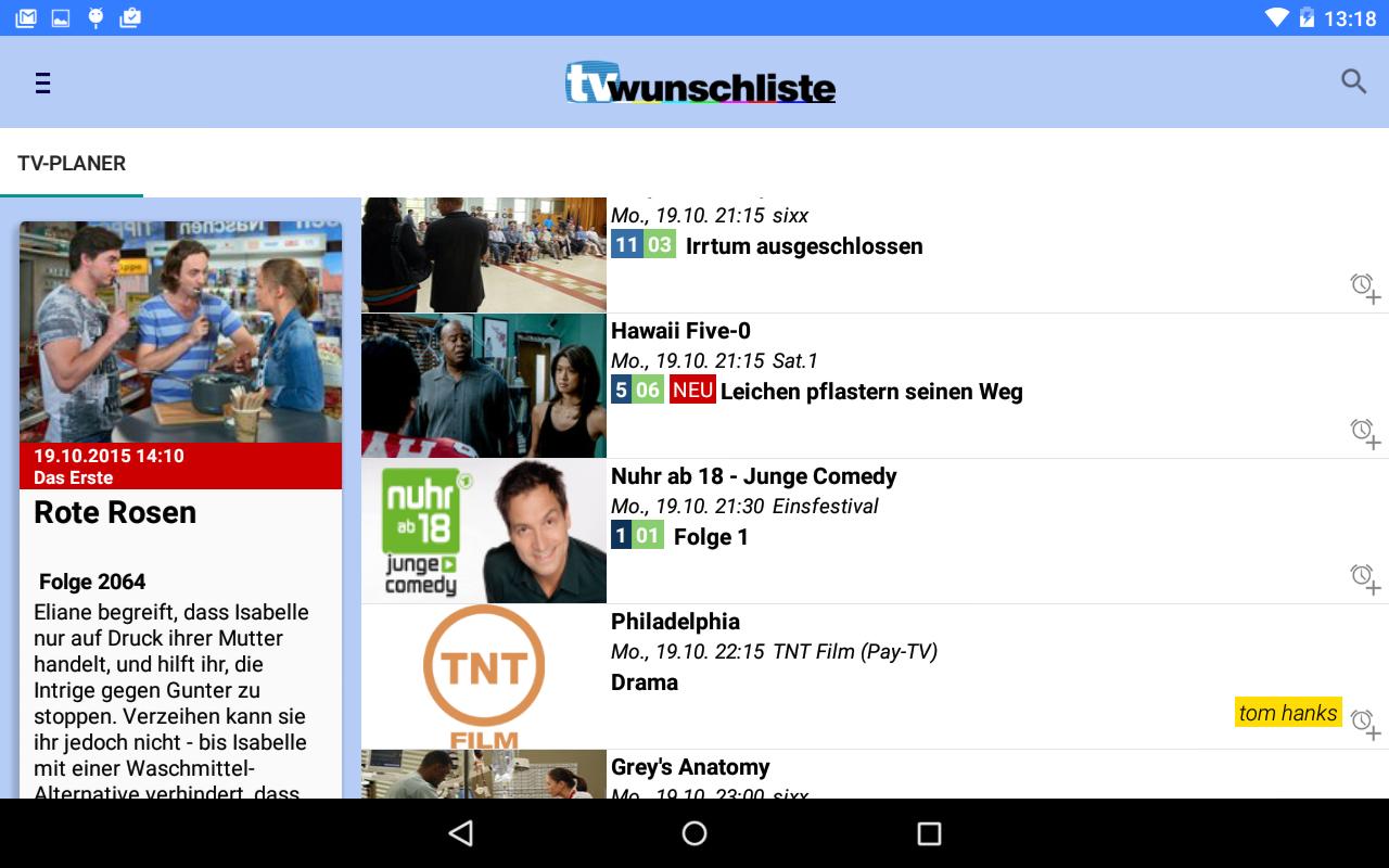 Wunschliste Tv Wunschliste Tv