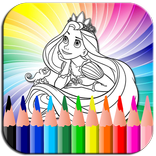 Coloring Book for princess