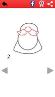 Easy Instructions To Draw Santa Claus تصوير الشاشة 2