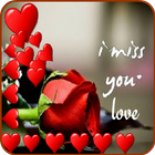 I Miss You Love Messages icône