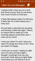 I Miss You Love Messages screenshot 2