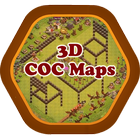 Clash of Clans 3D Maps | Bases icon