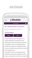 Einstein Health Network Jobs Ekran Görüntüsü 1