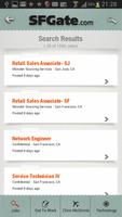 SFGate Jobs تصوير الشاشة 1