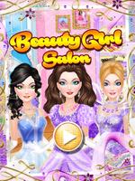 Beauty Girls Salon & Makeover Plakat
