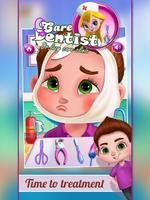 Dr. Lazy : Care Dentist Game syot layar 1