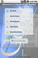 a Simple Google Reader capture d'écran 2