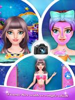 Mermaid Princess Makeover - Secrets Star Salon capture d'écran 3
