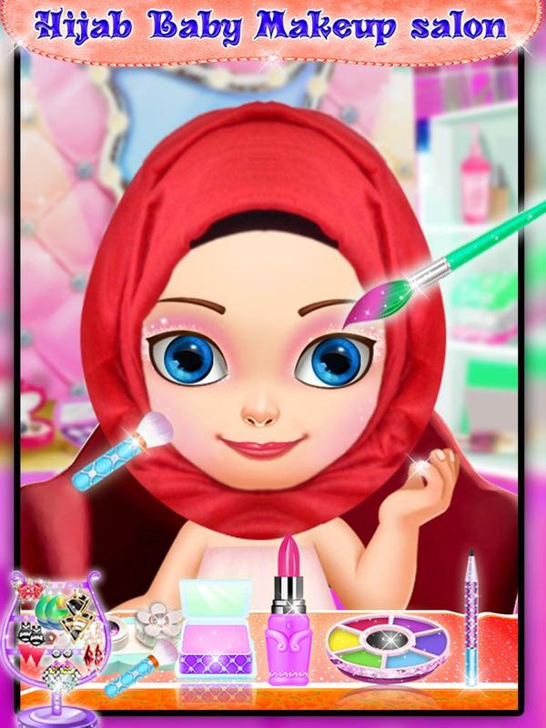 Hijab Baby Makeup Salon APK Download - Free Casual GAME 