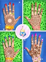 Hijab Hand Art imagem de tela 3