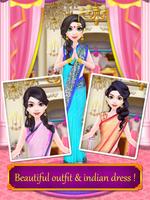 Indian Girl Makeup Salon स्क्रीनशॉट 2