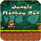 Crazy Jungle Monkey Man Fun Run Zeichen