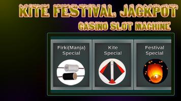 Kite Festival Jackpot : Real Casino Slot Machine Affiche