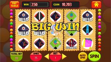 Kite Festival Jackpot : Real Casino Slot Machine capture d'écran 2