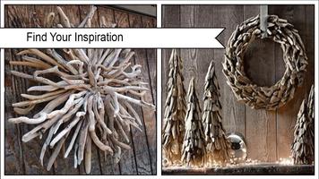 Awesome DIY Driftwood Wreath Affiche