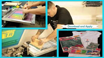 Easy Screen Printing Tutorials Affiche
