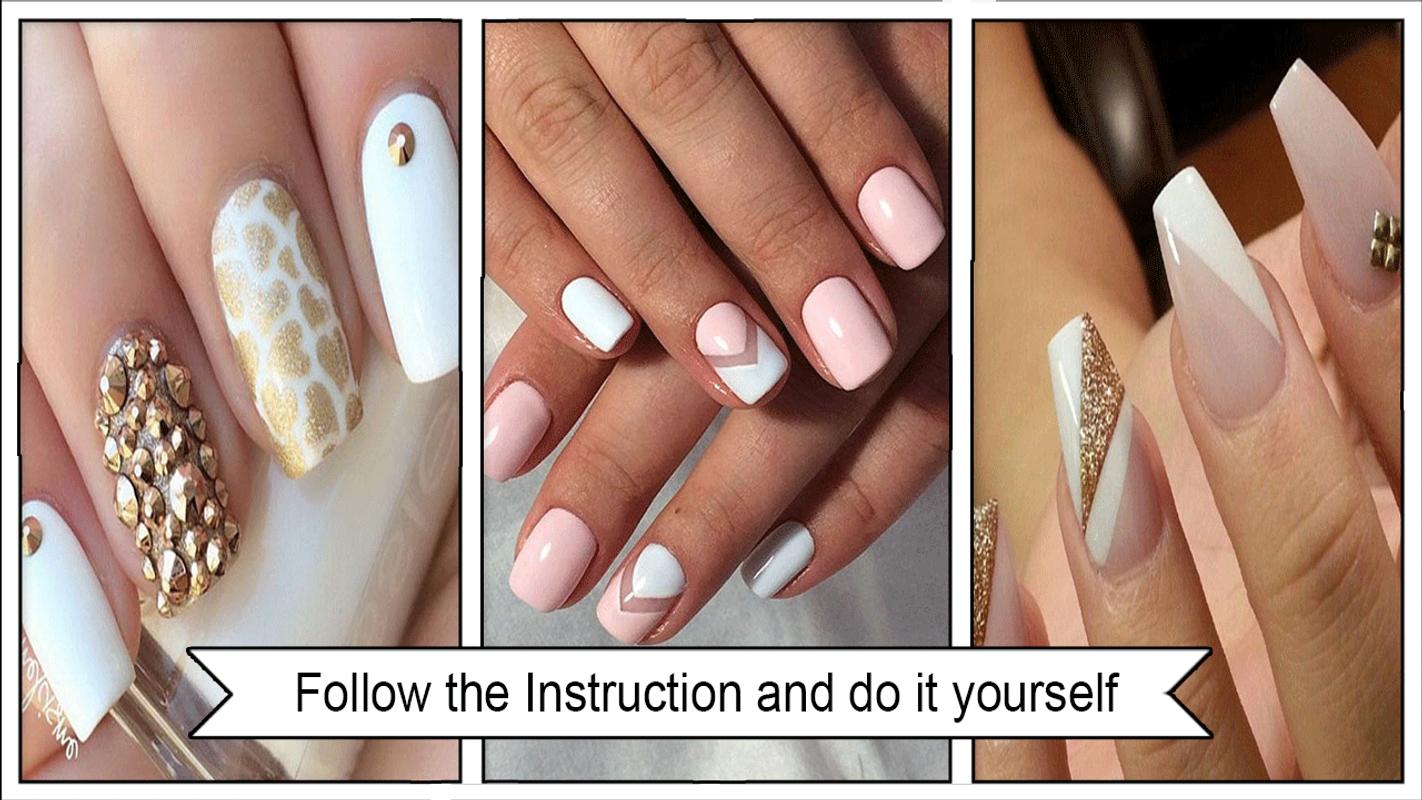 Elegantes diseños de uñas blancas for Android - APK Download
