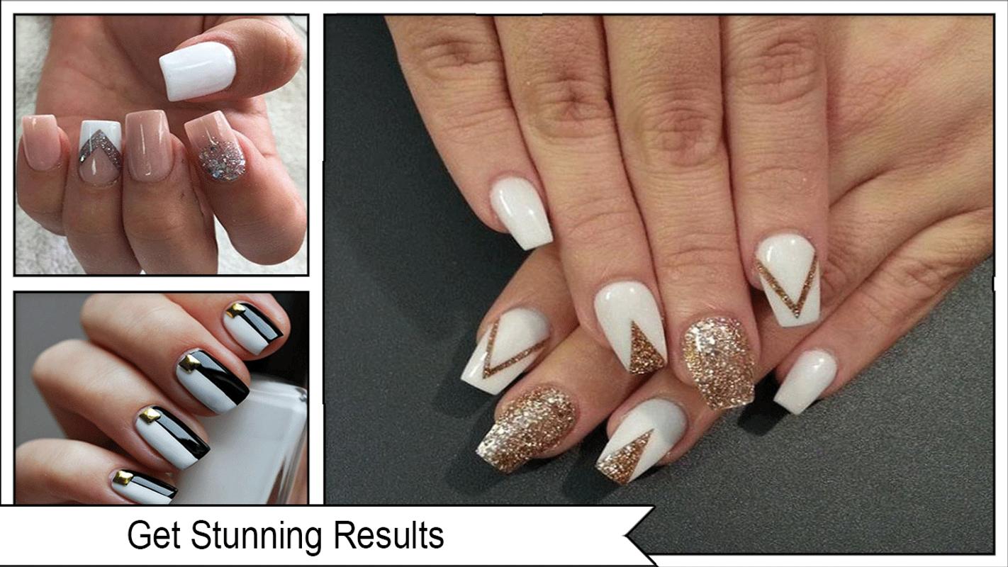 Elegantes diseños de uñas blancas for Android - APK Download