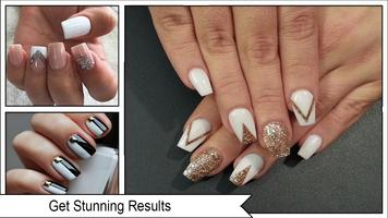 Elegant White Nail Designs capture d'écran 3