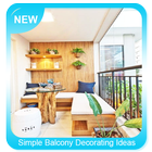 Simple Balcony Decorating Ideas icône