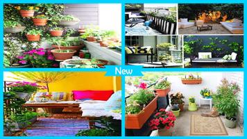 Simple Balcony Decorating Ideas Affiche