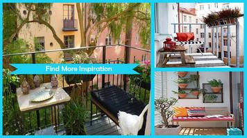 Simple Balcony Decorating Ideas capture d'écran 1