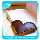 Simple DIY Leather Coasters আইকন