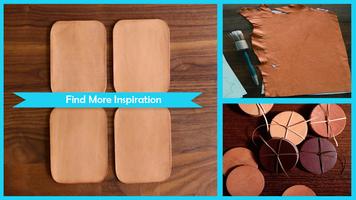 Simple DIY Leather Coasters ảnh chụp màn hình 1