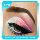 Watercolor Eye Makeup Tutorial icône