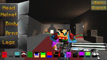 Pixel Craft Gun Battle 3D 截图 1