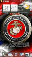 USMC Live Wallpaper HD FREE ポスター