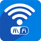 Eenvoudige draagbare Wi-Fi 2017-icoon