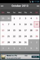 vCalendar पोस्टर