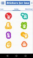 برنامه‌نما Stickers for imo عکس از صفحه