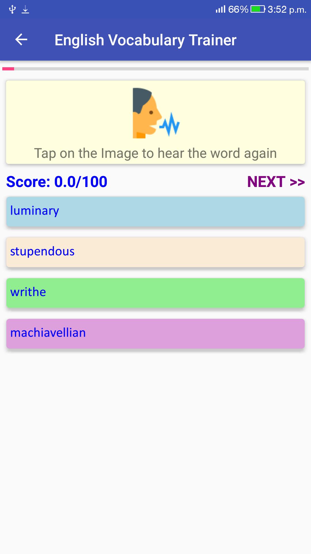 English Vocabulary Trainer for Android - APK Download
