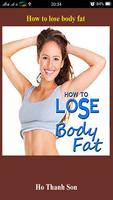 How to lose body fat plakat