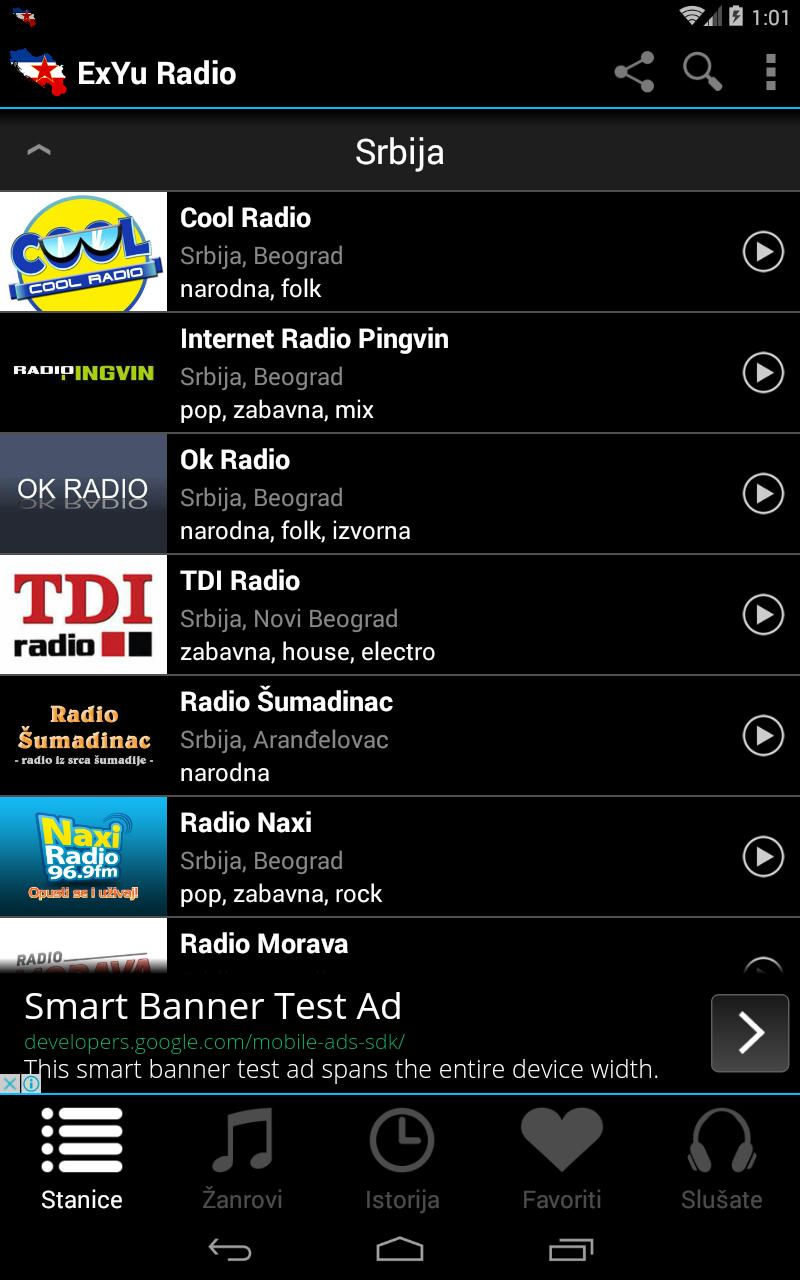 ExYu Radio for Android - APK Download