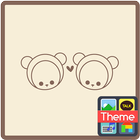 hudi bear simple S icon