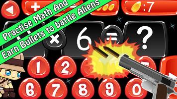 برنامه‌نما Math Vs Aliens عکس از صفحه
