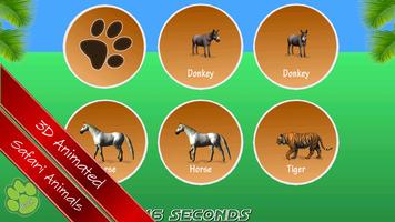 Animal memory Game For Kids capture d'écran 1